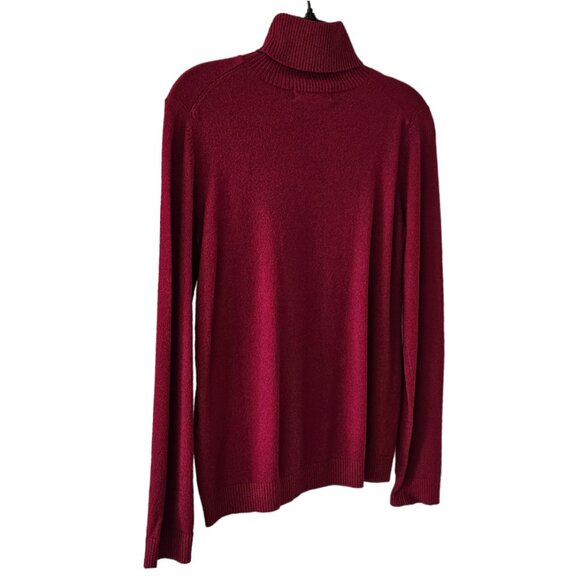 Petite Sophisticate Long Sleeve Turtleneck Top | NWT | SP | Raspberry Pink - Picture 5 of 16